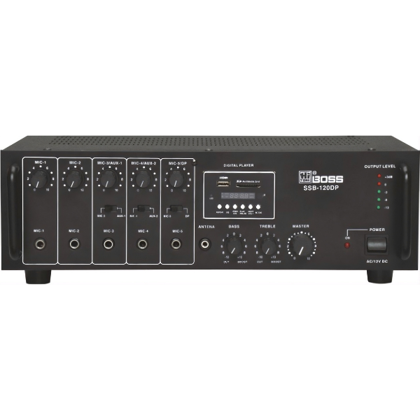 BOSS BSSB-60 60 Watts PA Mixer Amplifier - Image 2