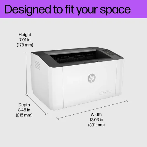 HP Laser 107a Laser Printer - Image 5