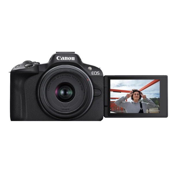Canon EOS R50 Mirrorless Camera With 18-45mm Lens - Image 4