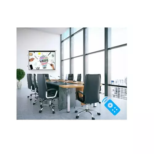 ARTIVE PW-720A0NT 72" Motorized Glass Fiber Projection Screen - Image 4