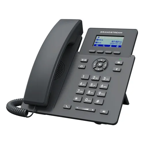 Grandstream GRP2601W Wi-Fi Essential HD IP Phone with Adapter - Image 2