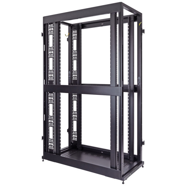 Safenet 42U (600x1000)mm Perforated Double Door Network Rack- SCP6142 - Image 3