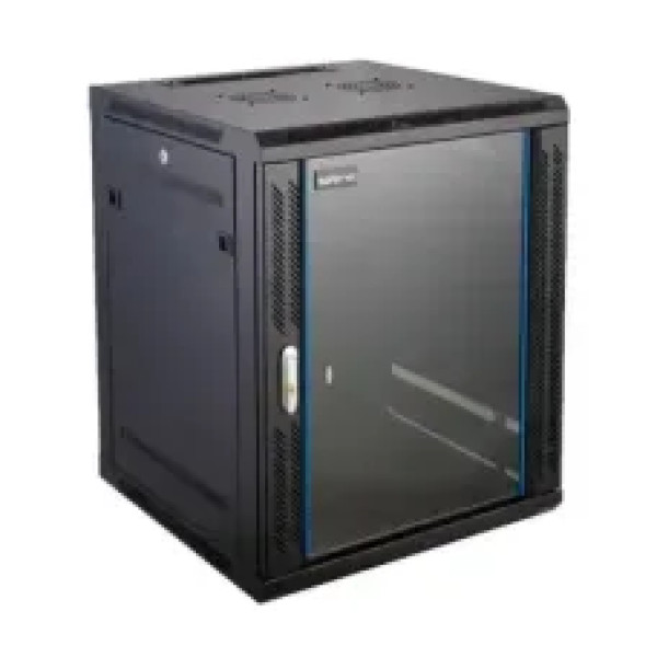Safenet 22U (600x1000)mm Glass Front Door Network Rack - SCG6822 - Image 4