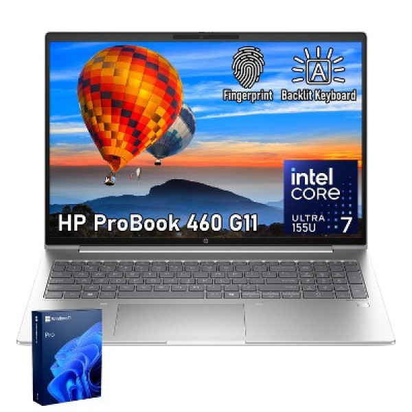 HP ProBook 460 G11 Intel Core i7 155U 16GB DDR5 Ram 512GB SSD 16 Inch WUXGA Display Laptop - Image 2