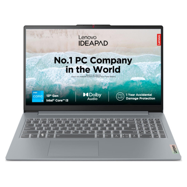 LENOVO IdeaPad Slim 3 Intel 13th Gen Core i3-1315U 8GB LPDDR5-4800 256GB SSD 15.6 Inch FHD Display Laptop - Image 2