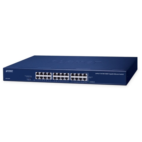GSW-2401 24-Port 10/100/1000BASE-T Ethernet Switch - Image 2