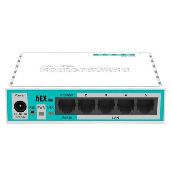 MikroTik RouterBOARD RB750r2 (hEX lite) Ethernet Router - Image 2