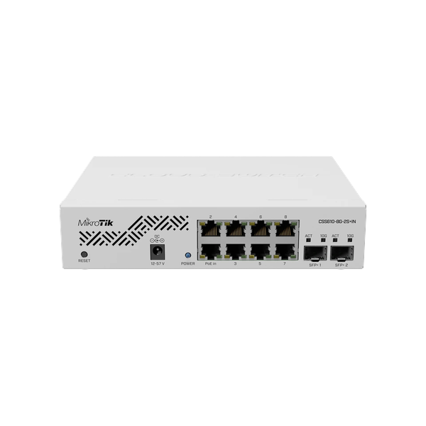 MikroTik Cloud Smart Switch CSS610-8G-2S+IN - Image 2