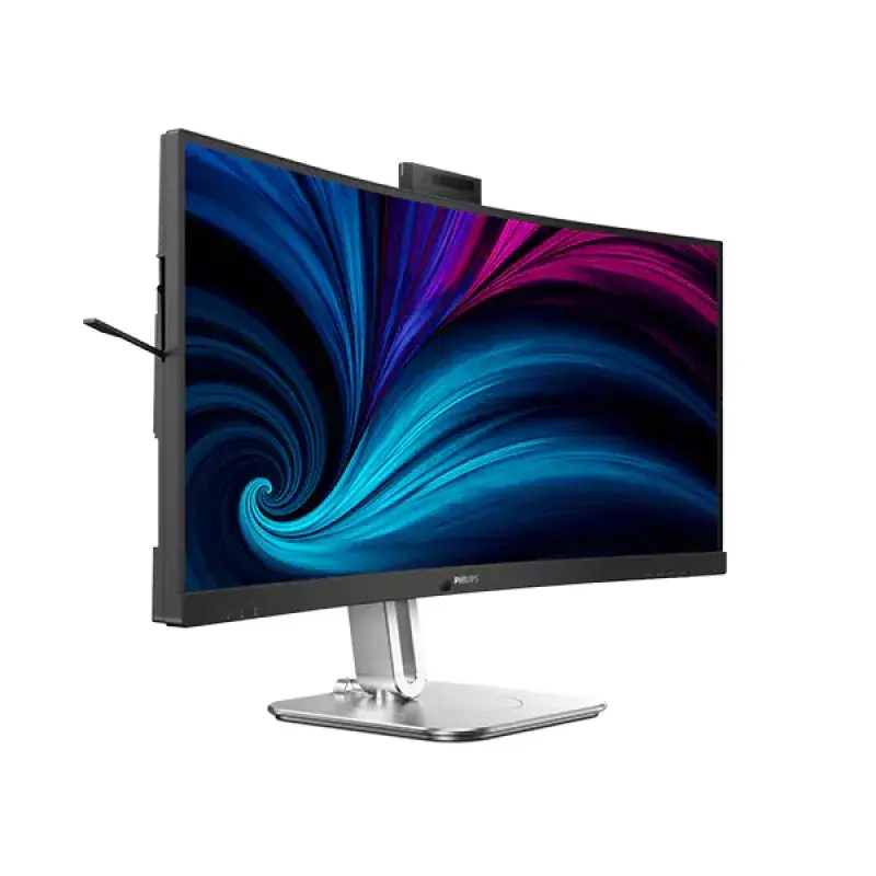 PHILIPS 34B2U6603CH 34-inch 120Hz UltraWide QHD Curved Business Monitor with Thunderbolt 4, Pop-up Webcam, Smart KVM - Image 2