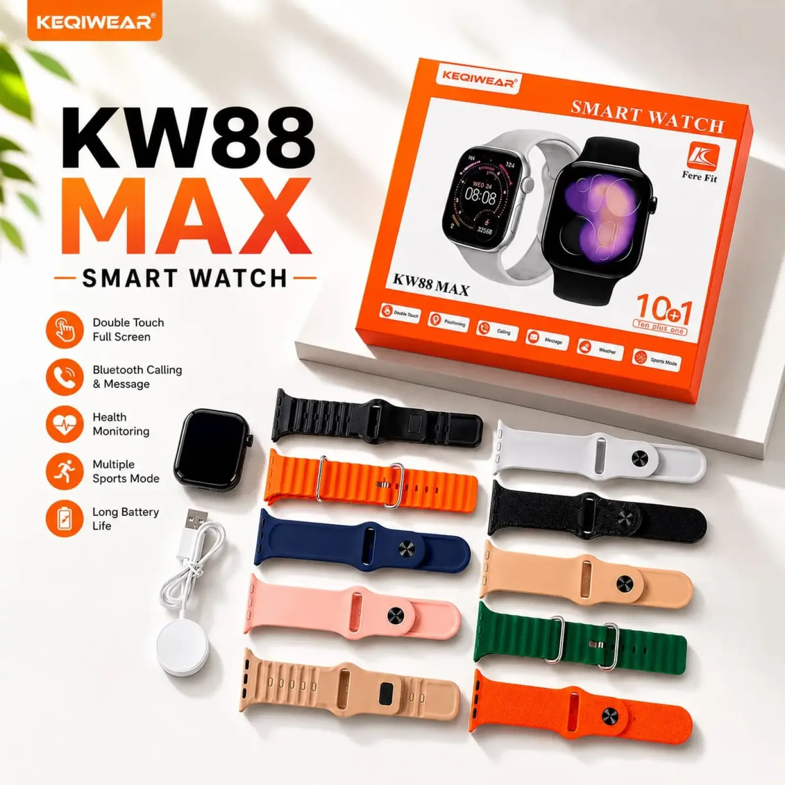 KW88 MAX Smart Watch - Image 3