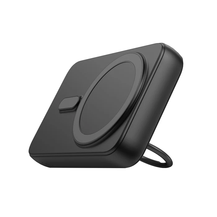 Joyroom JR-W050 20W Magnetic Wireless Power Bank with Ring Holder - 10000mAh - Image 2