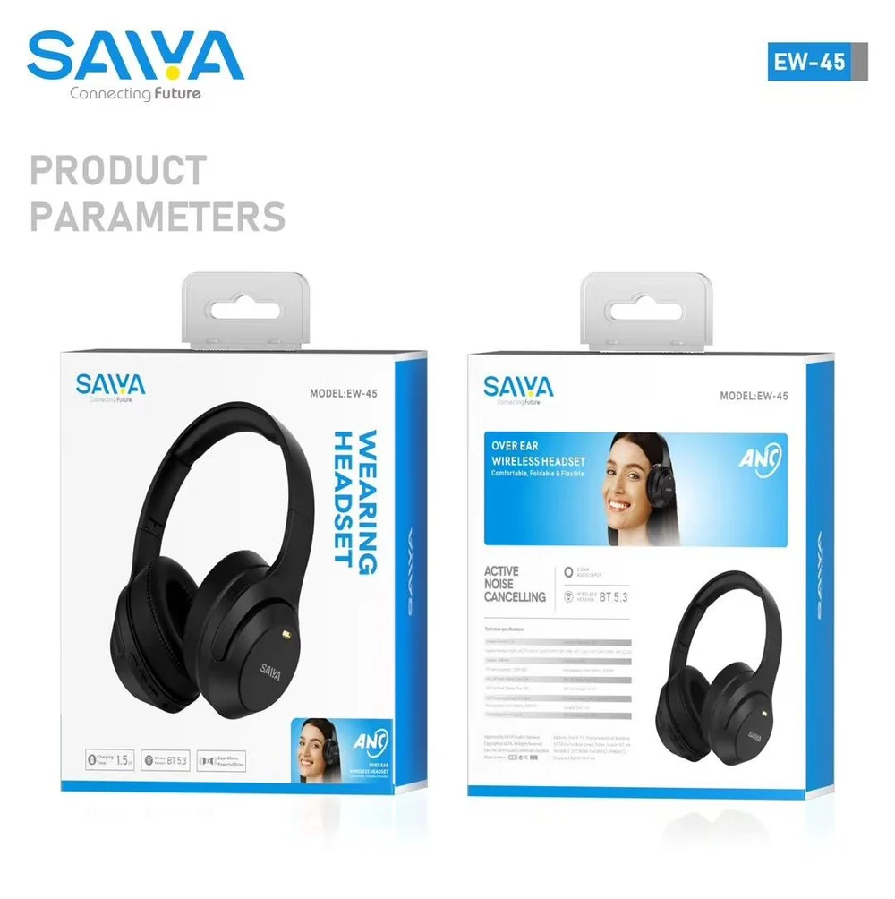 SAiYA EW-45 — Active Noise Cancelling Headphone - Image 3