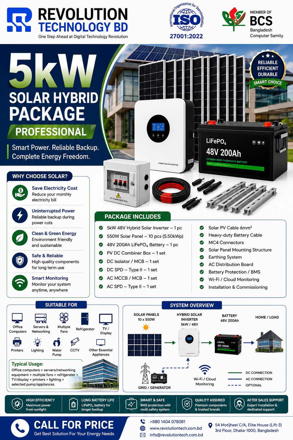 5 Kw Hybrid Solar Inverter - Image 2