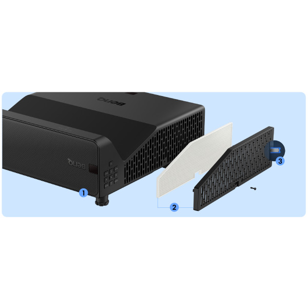 LU895UST 5000lms WUXGA Laser Simulation Projector - Image 3