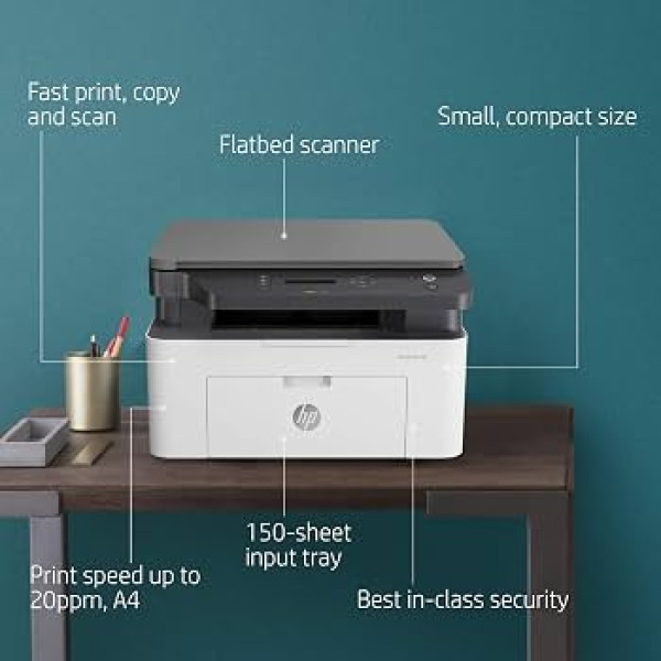 HP Laser MFP 136a Multifunction Laser Printer - Image 3