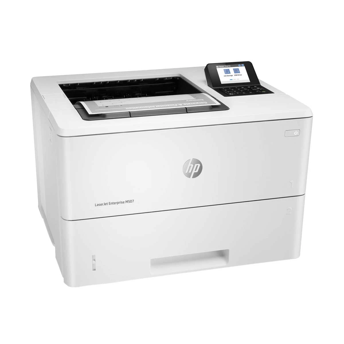 HP LaserJet Enterprise M507dn Single Function Mono Laser Printer - Image 2