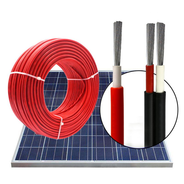 6mm² Solar PV Cable H1Z2Z2-K Flexible Photovoltaic Cable DC 1500V TÜV 2PfG 1169/08.2007 EN 50618 Pure Copper Wire (Red or Black) - Image 4