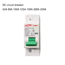 1P 80A-250A DC Circuit Breaker 12V-48V Solar Lifepo4 Battery Protection Switch - Image 2