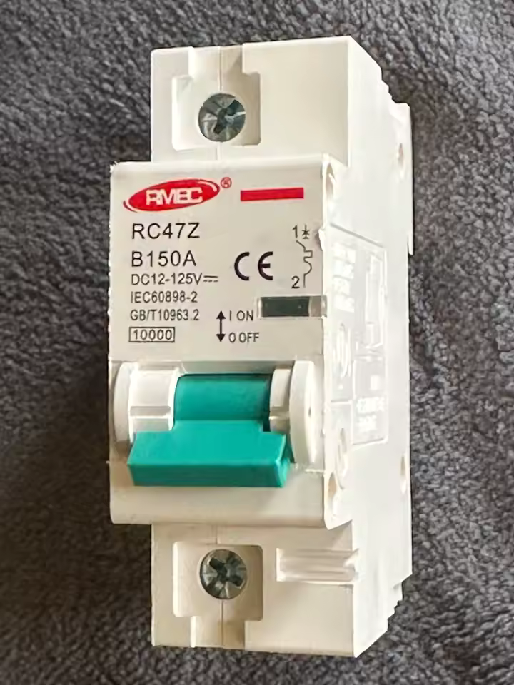 1P 80A-250A DC Circuit Breaker 12V-48V Solar Lifepo4 Battery Protection Switch - Image 6
