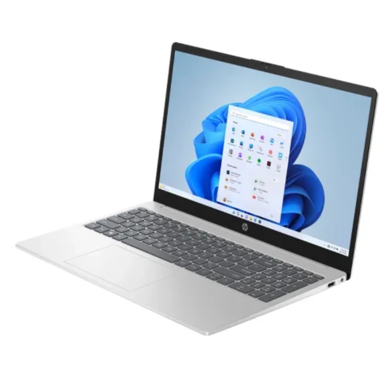 HP 15 Intel Core i3 1315U 8GB RAM 512GB SSD 15.6 Inch FHD Natural Silver Laptop - Image 4