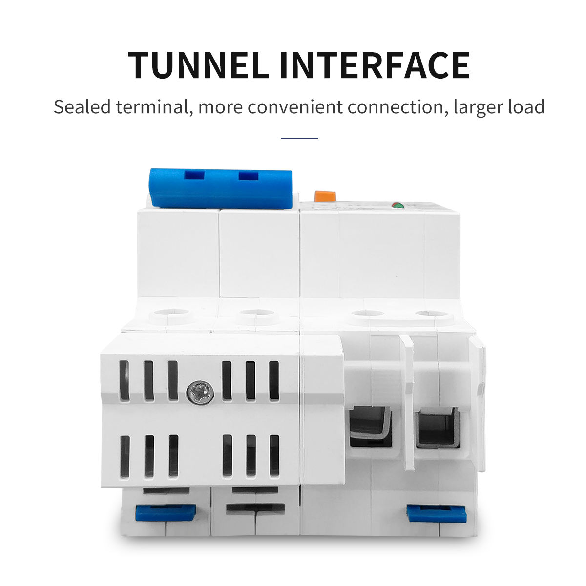 TOMZN TOB1L-63HD RCBO 2P Residual Current Circuit Breaker – Overload, Short Circuit, Earth Fault & Surge Protection - Image 3