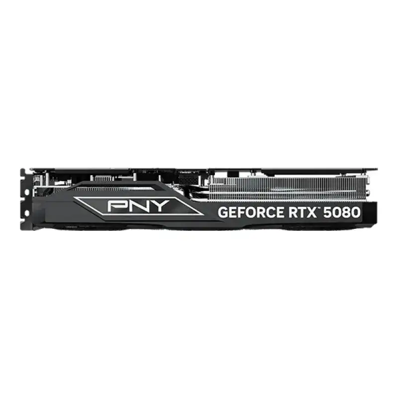 PNY GeForce RTX 5080 16GB GDDR7 Overclocked Triple Fan Graphics Card - Image 2