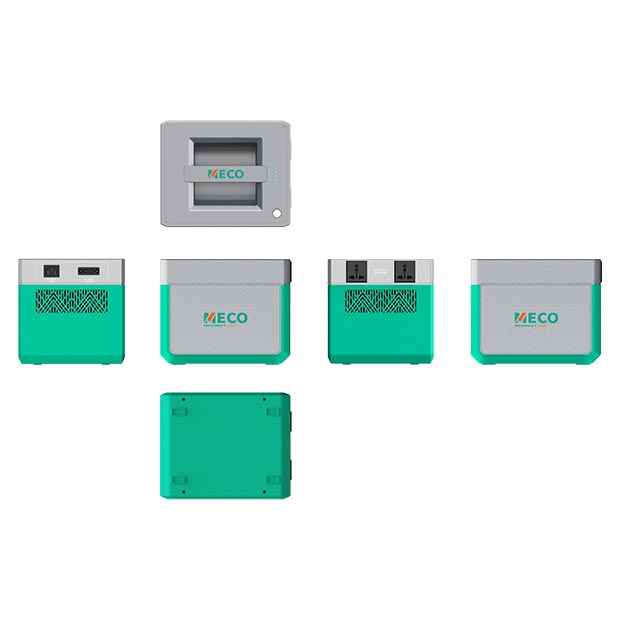 Meco 1kWh Solar Porable Power station 300W - Image 2