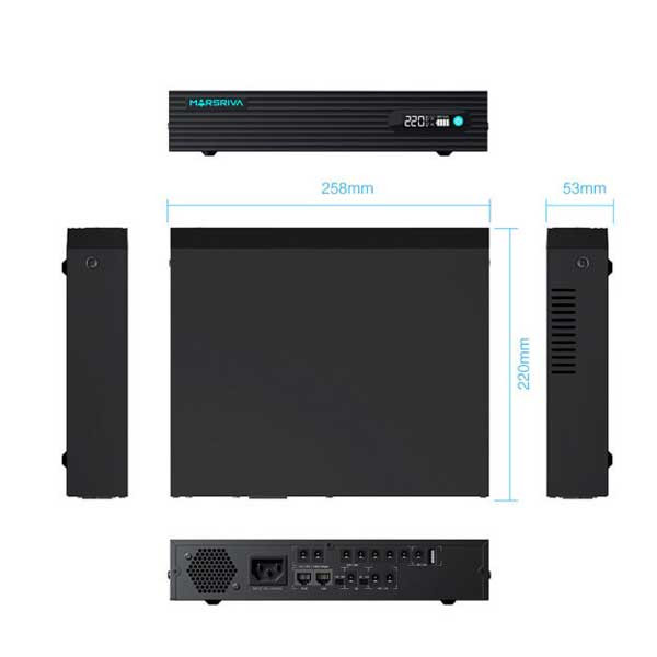 MARSRIVA KP9 Pro 24000mAh Smart Mini DC UPS for Router - Image 3