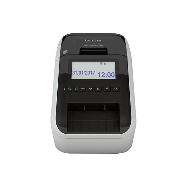 Brother QL-820NWB Wireless Label Printer For Business (300 x 600 dpi, Auto Cutter, USB/LAN/WiFi/Bluetooth) - Image 2