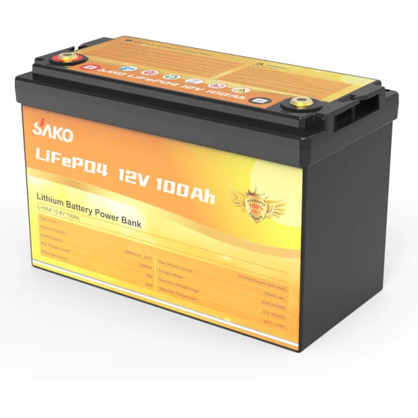 Sako Li-Max 12.8V 100AH LiFePo4 Battery - Image 2