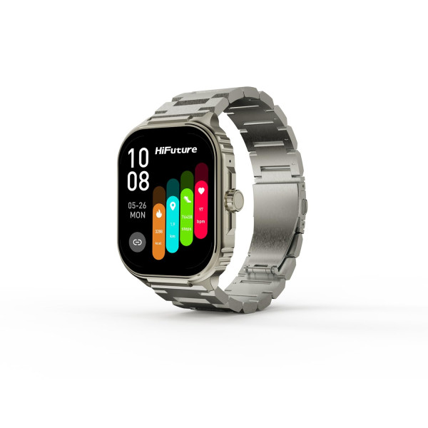 HiFuture Ultra3 Pro Silver Bluetooth Smart Watch HiFuture Ultra3 Pro Silver Bluetooth Smart Watch - 1 HiFuture Ultra3 Pro Bluetooth Smart Watch - Image 5