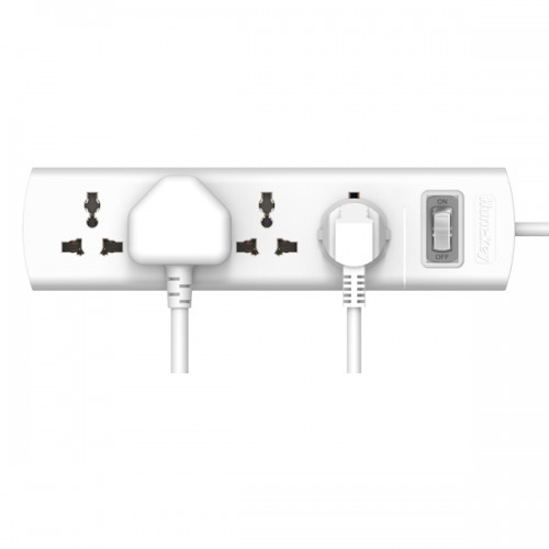 Huntkey SZM401 4 Port Socket 2Core Cable Power Strip - Image 3